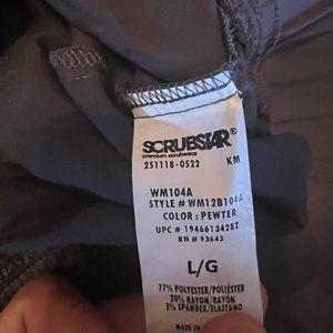 COPY - Large Gray Scrub Joggers